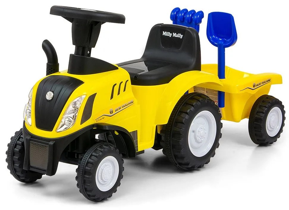 Odrážadlo NEW HOLLAND T7 TRAKTOR Milly Mally žlté