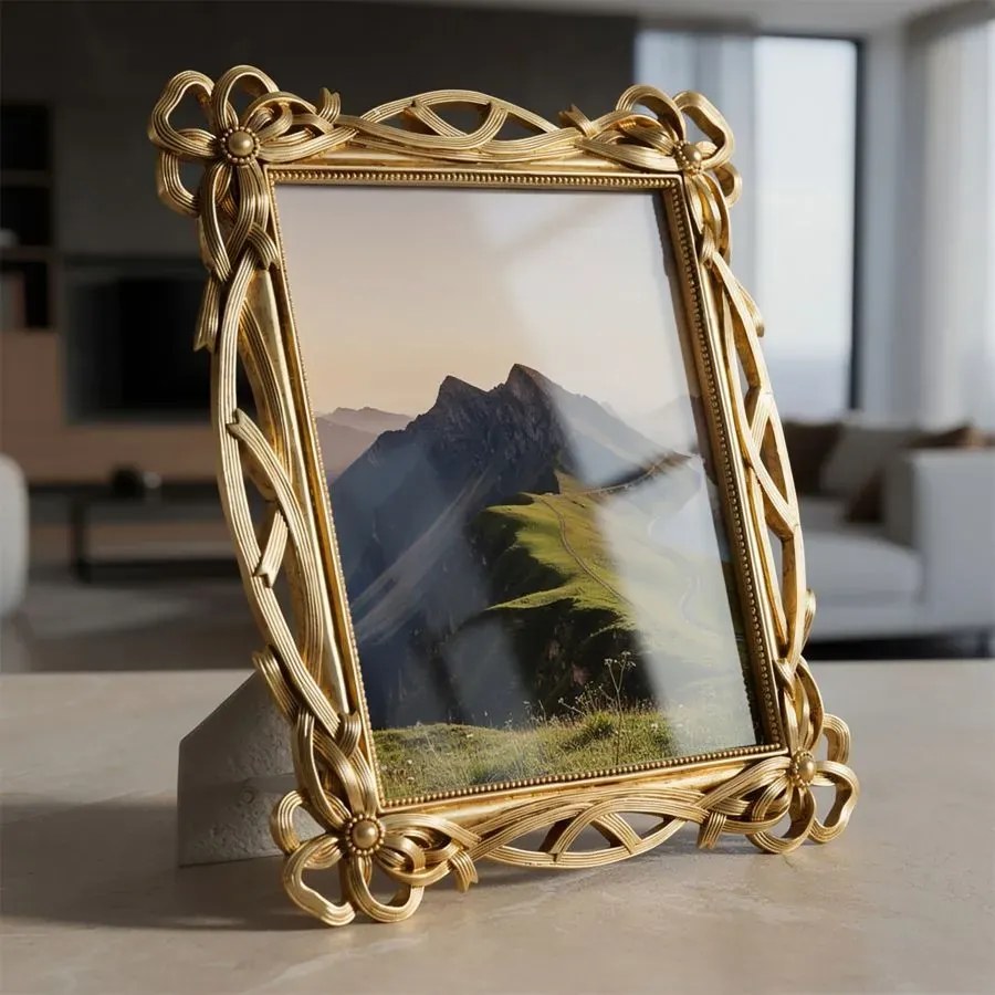 Fotorámik Knot 29x33,6 cm zlatý