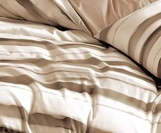 Posteľné obliečky Homa KORSA BEIGE 7-dielna sada 140x200 cm