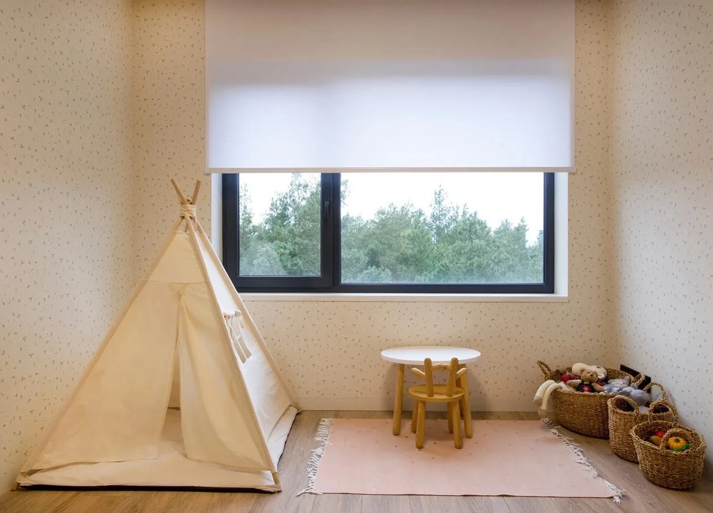 Gario Roleta Látková Maxi Premium 100 x 170 cm Farba mechanizmu: Hnedá, Farba materiálu: Tmavohnedá (ED-132)