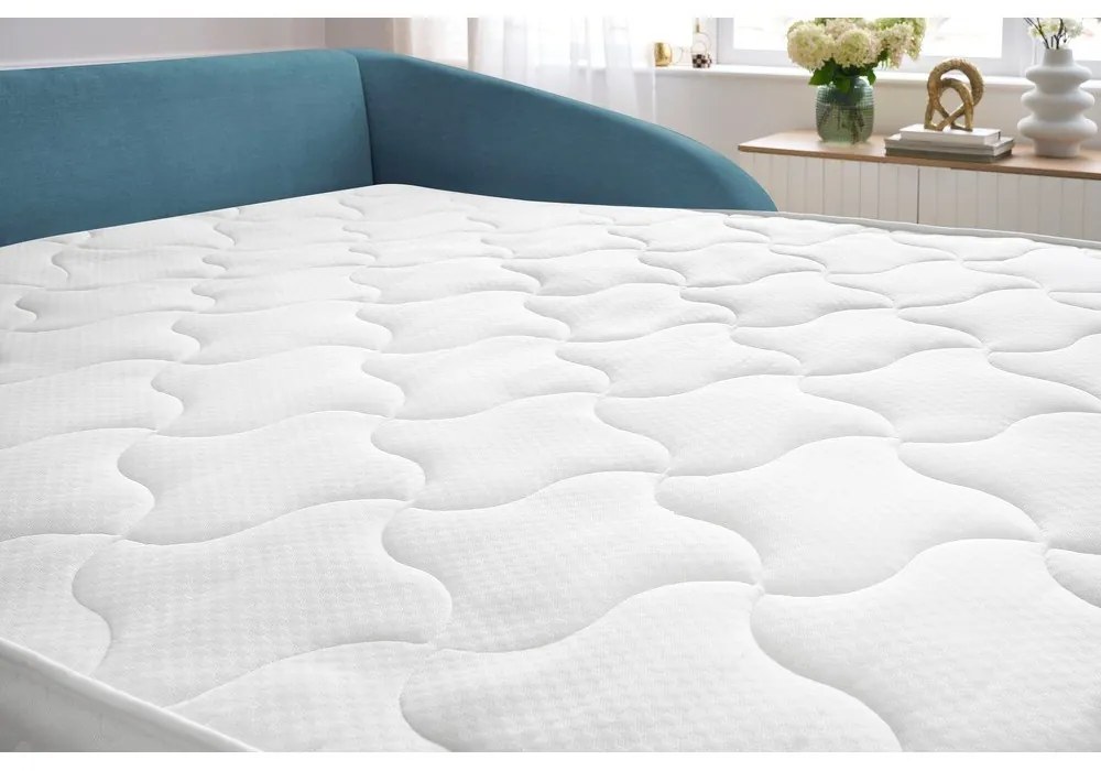 Modrá rozkladacia pohovka 235 cm Cezanne – Bobochic Paris