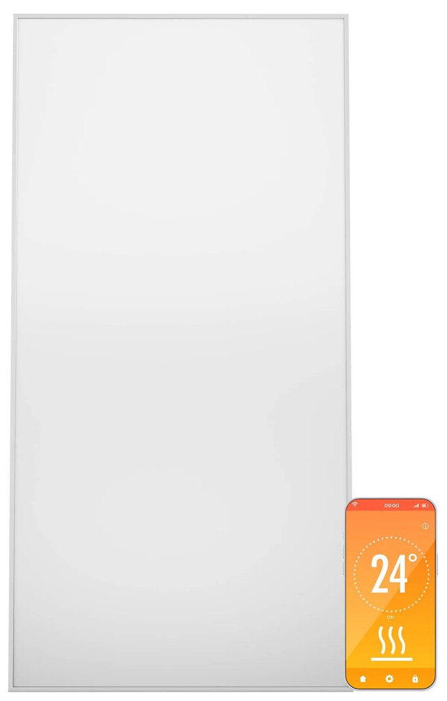 Wonderwall Air Smart 770, infračervený ohrievač, 60 x 120 cm, 770 W, aplikácia