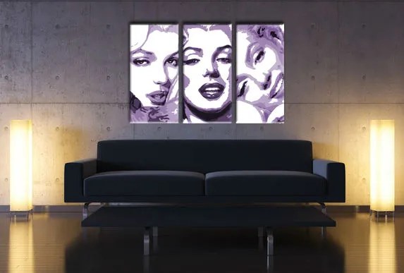 Ručne maľovaný POP Art obraz Marilyn Monroe | rôzne rozmery