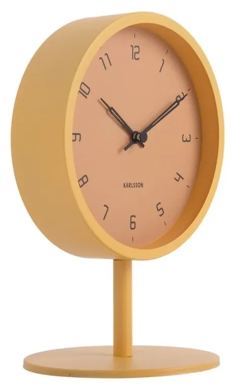 Karlsson 5951YE dizjanové stolné hodiny 23 cm