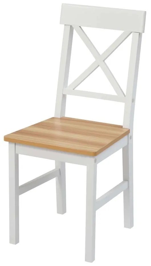 Jedálenský set 4x stolička + stôl Catini KAMPALI - Biela