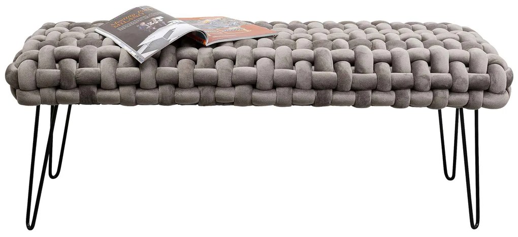 Weave lavica sivá