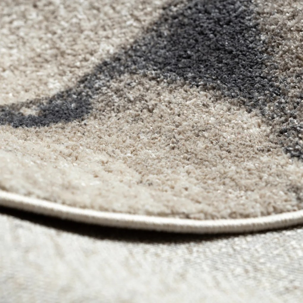 Dywany Łuszczów, Kusový koberec Fusion 9612 cream/beige, 120x170, béžová, kancelária