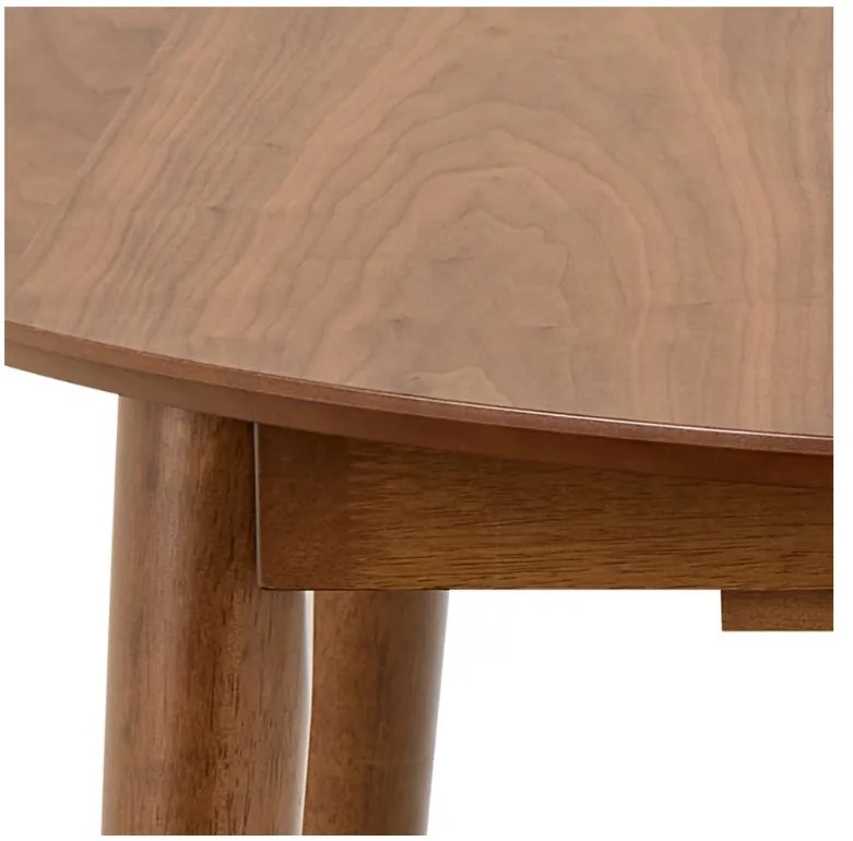 Jídelní rozkládací stůl Montreux 115/154 cm z masivu ořech