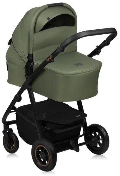 Lionelo - Kombinovaný kočík 3 v 1 AMBER PLUS Green Forest