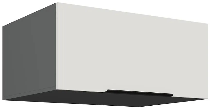 Kuchynská skrinka Aria-Wh/Ant Anti Fingerprint 80 Nagu-36 1f