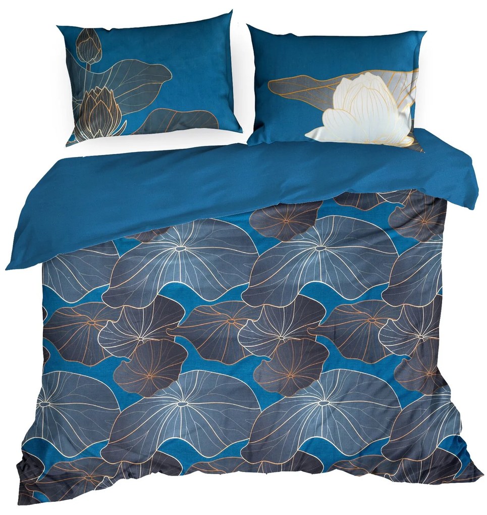 POSTEĽNÉ OBLIEČKY LIMITED COLLECTION LOTOS2 160X200 CM, 2KS 70X80 CM VZOROVANÉ