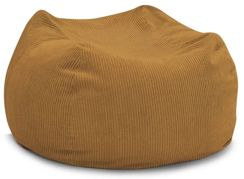 Sedací vak v horčicovej farbe Voltaire – Bobochic Paris