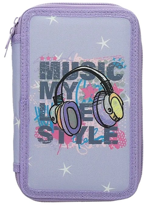 Peračník 2zip prázdny Music 530543A