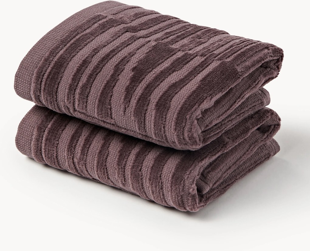 Zamatový uterák Petra, rôzne veľkosti