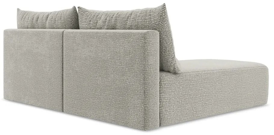 Svetlosivá rozkladacia/s úložným priestorom rohová pohovka (ľavý roh) Kalena – Makamii