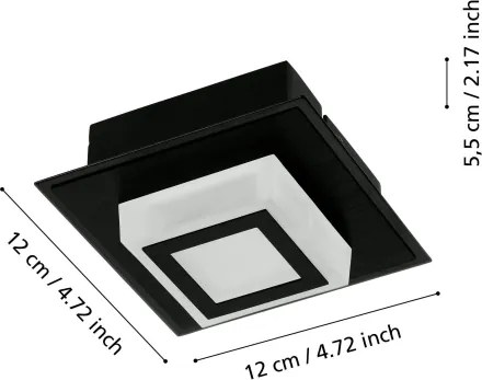Eglo 99361 - LED Stropné svietidlo MASIANO LED/3,3W/230V