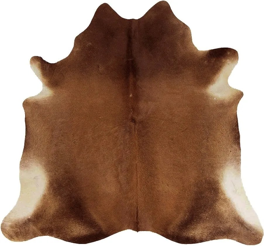 Koberec kravská koža tmavo hnedá - 250 * 150 * 0,3 cm
