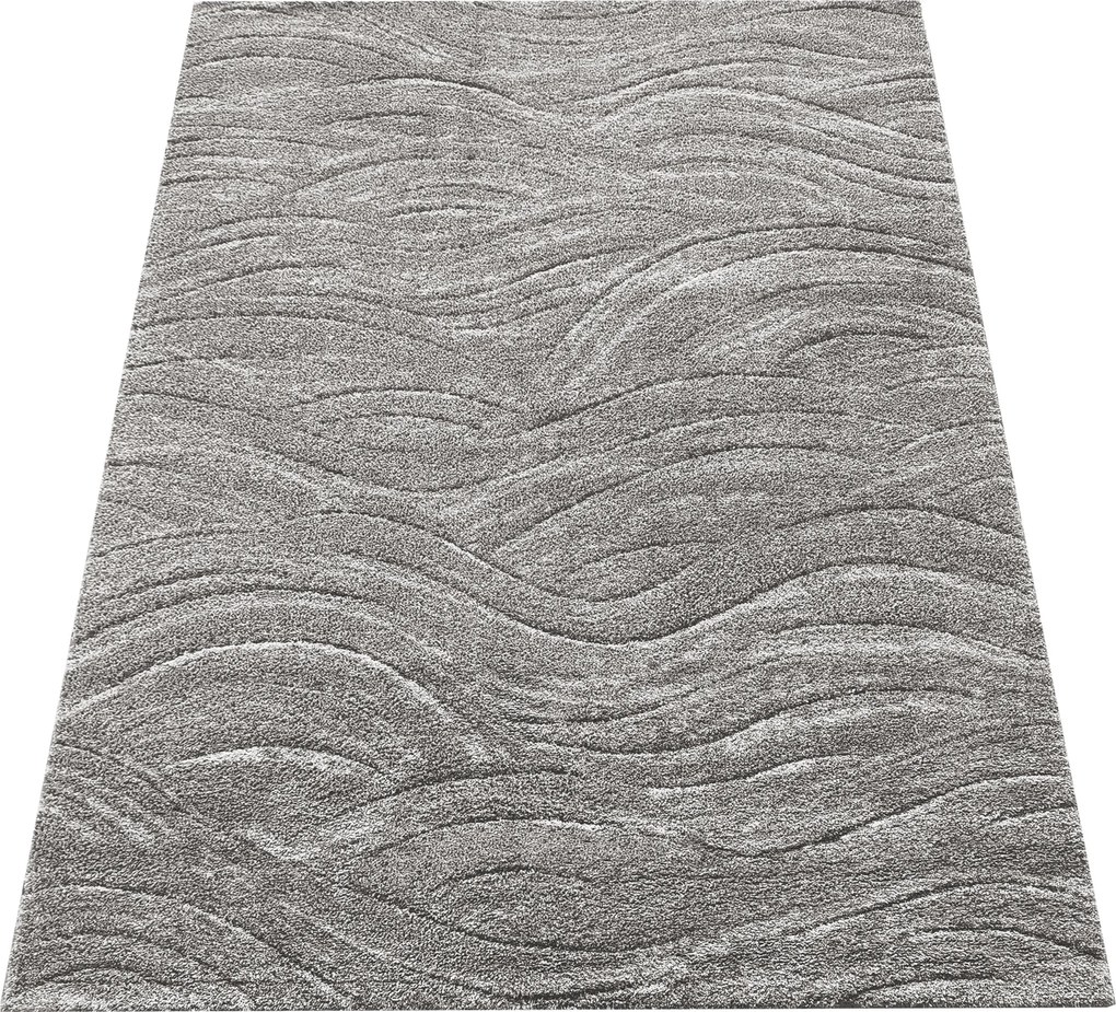 DY Serenity 04 Sivý koberec Rozmer: 120x170 cm
