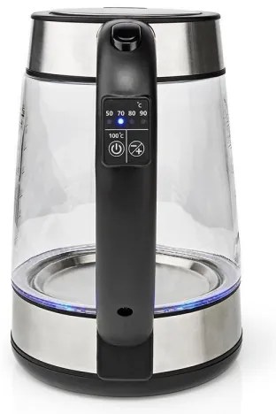 Nedis KAWK320EGS - Rýchlovarná kanvica 1,7 L 2200W/230V