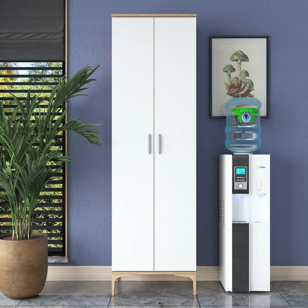 Skriňa Jeny Walnut and White