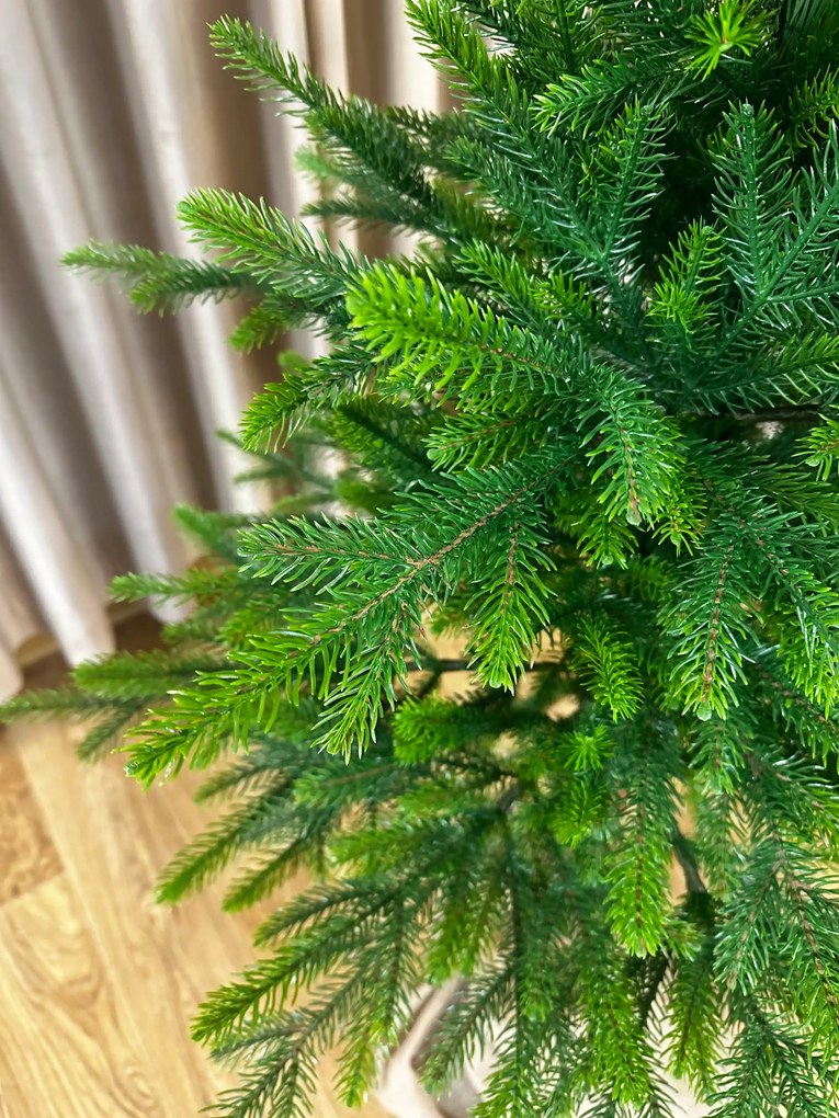 3D vianočný stromček v jute 165cm