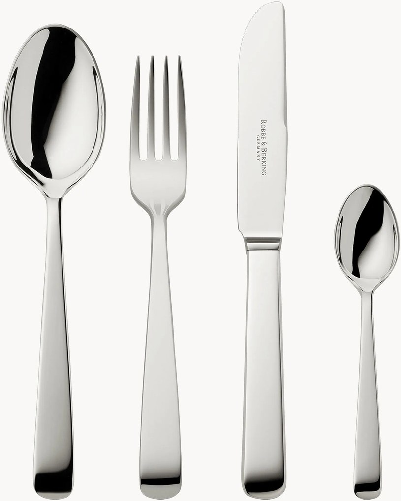 Ručne vyrobená súprava vysokoleštených príborov Alta, rôzne veľkosti