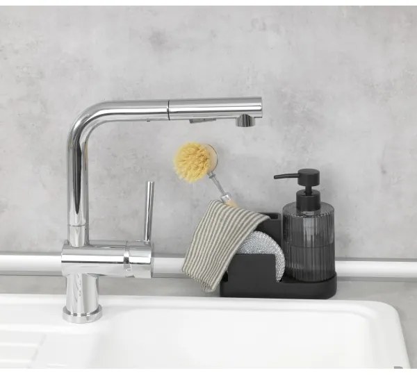 WENKO 54654100 - Organizér PINA 16x17 cm čierny