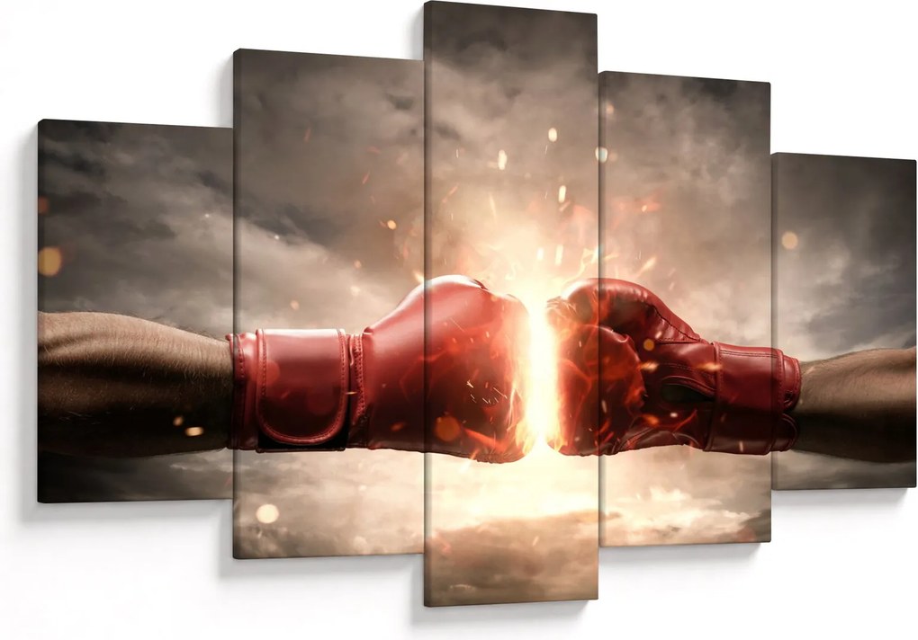 Obraz - Boxing (150x105 cm)