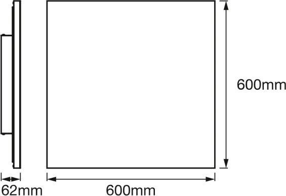 Osram - LED RGBW Stmievateľné stropné svietidlo SMART+ PLANON LED/40W/230V
