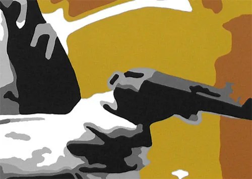 Ručne maľovaný POP Art obraz Clint Eastwood | rôzne rozmery