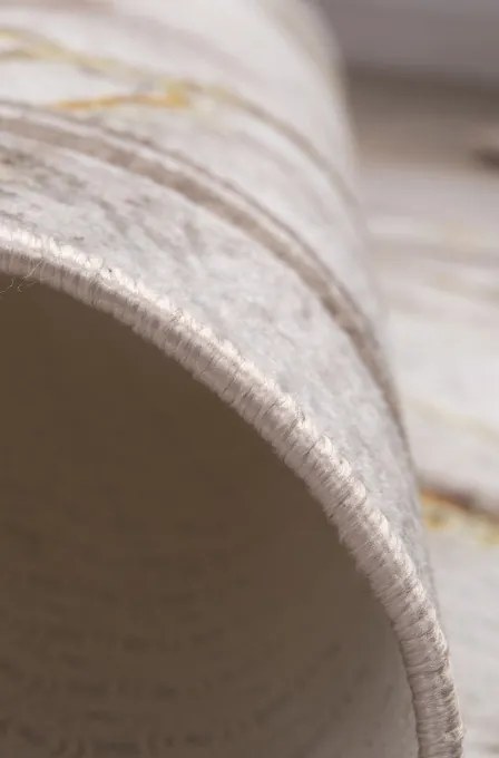 Protišmykový koberec MILANO 90003-01 krémový / zlatý