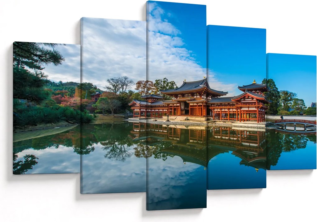 Obraz - Chrám Byodo-in, Japonsko (150x105 cm)