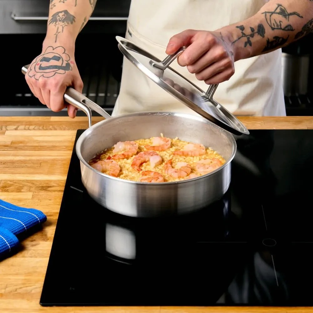Antikoro panvica s pokrievkou ø 24 cm Lucca 3.0 – FABINI