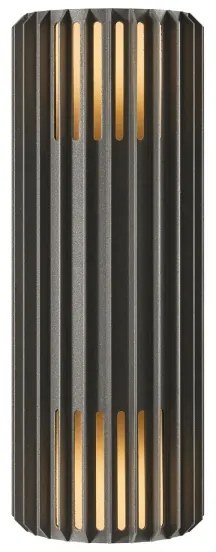 Nordlux - Vonkajšie nástenné svietidlo ALUDRA 2xE27/15W/230V IP54 antracit