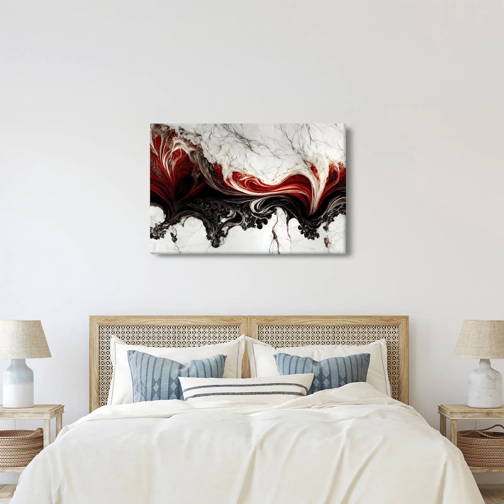 Obraz - Mramorovaná abstrakcia (90x60 cm)