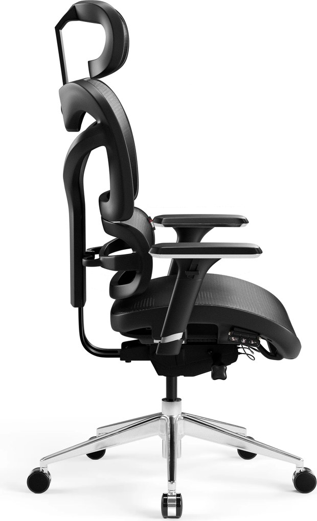 Ergonomická kancelárska stolička čierna: Diablo V-Commander