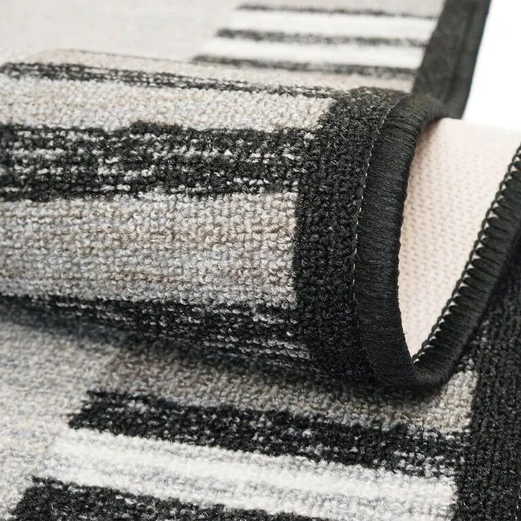Kusový koberec GENEVE sivá 67 x 350 cm