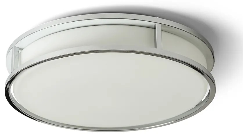 RENDL R13678 GRANDE LED prisadené svietidlo, kúpeľňové IP44 opálové sklo/chróm