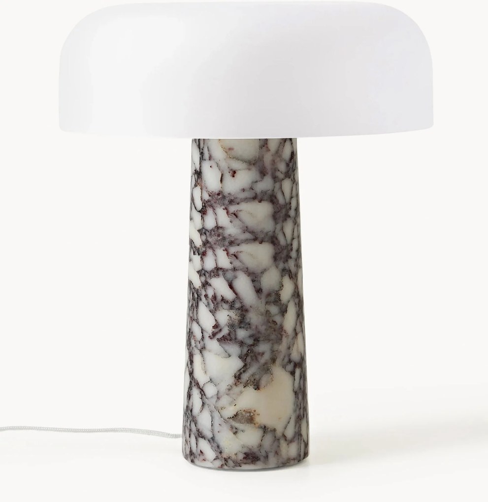 Stolová lampa's mramorovým podstavcom Carla