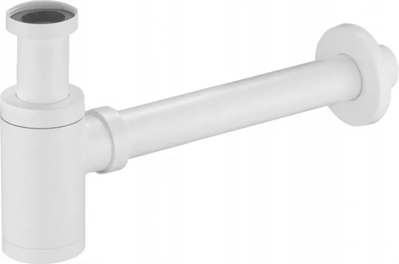 Mexen umývadlový polosifón okrúhly, biela- 79950-20