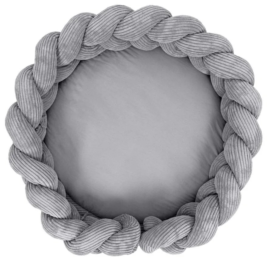 Sivé hniezdočko pre bábätko 100x100 cm – Meowbaby