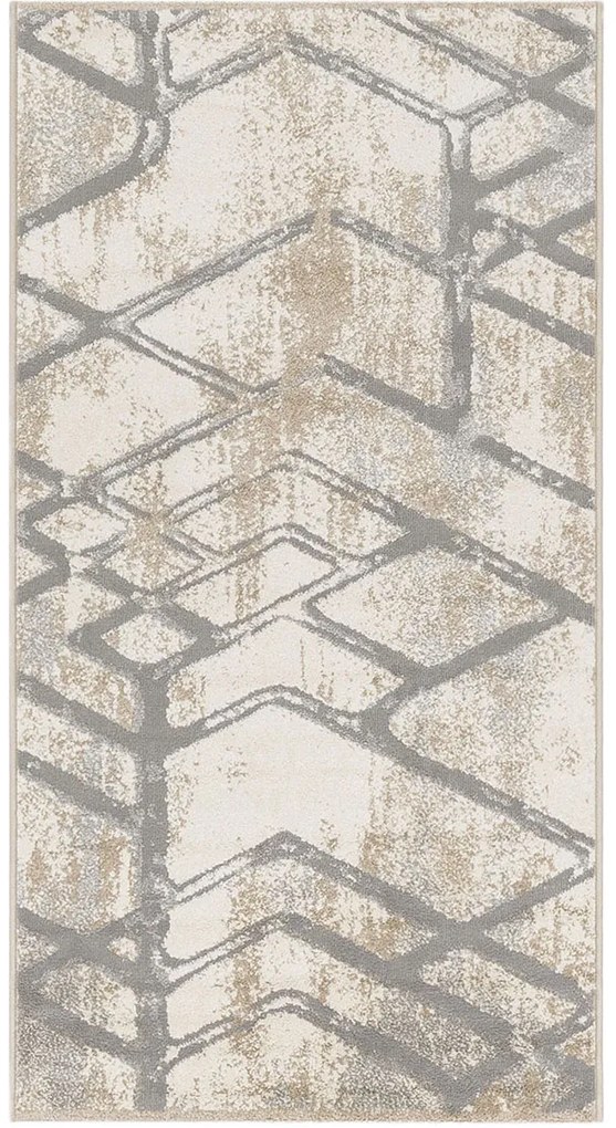 Koberce Breno Kusový koberec TERRA 02/VGE, béžová, viacfarebná,80 x 150 cm