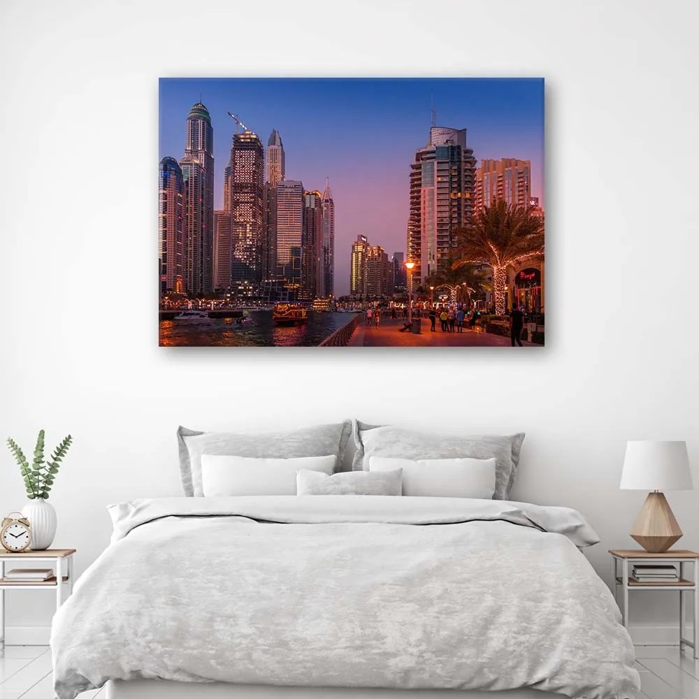Gario Obraz na plátne Dubaj večer Rozmery: 90 x 60 cm