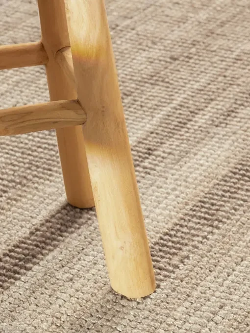 Koberec Hanse Home Bouclé Jaipur naturálny / sivý / hnedý kruh
