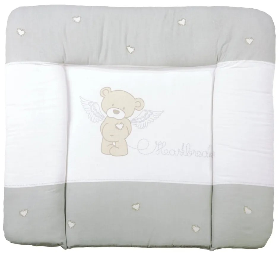 Prebaľovacia podložka 75x85 cm Heartbreakerbär – Roba