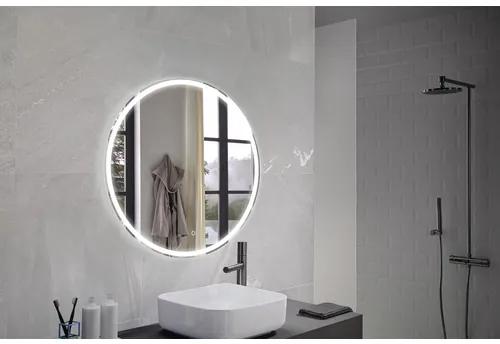 LED Zrkadlo do kúpeľne Focco MIA okrúhle Ø80 cm
