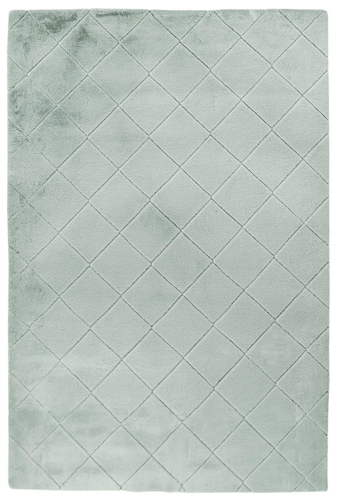 Dekorstudio Kožušinový koberec MOMENT- šalviový Rozmer koberca: 80x150cm