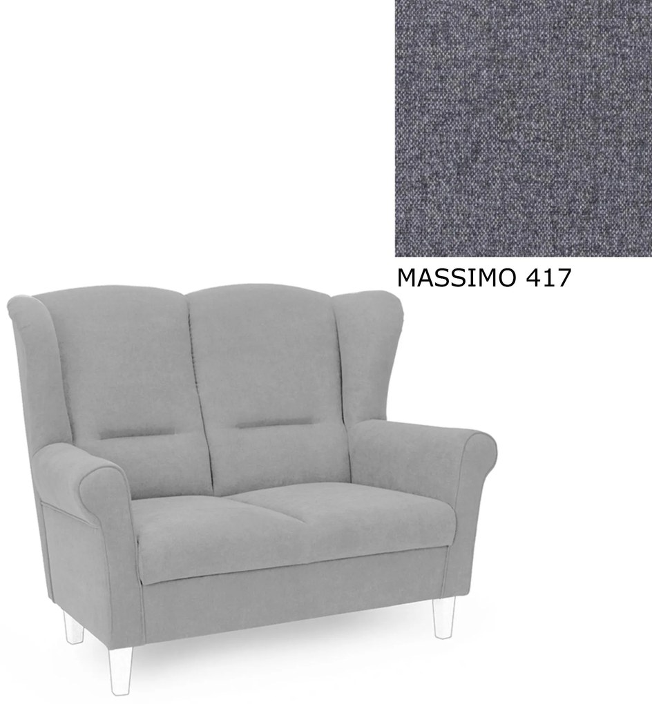 AVA JIM 2ALR Čalúnená časť Varianta: MASSIMO 417