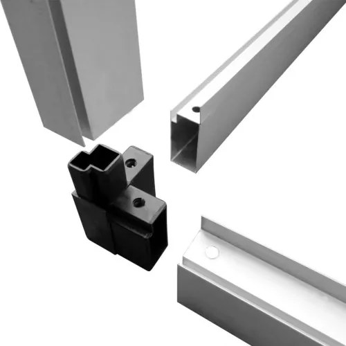 vidaXL Skleník, hliník 421x190x195 cm, 15,6 m³-