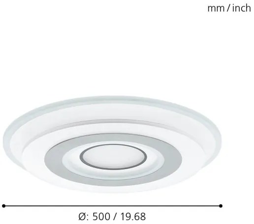 Eglo 99399 - LED Stropné svietidlo REDUCTA 3xLED/16W/230V